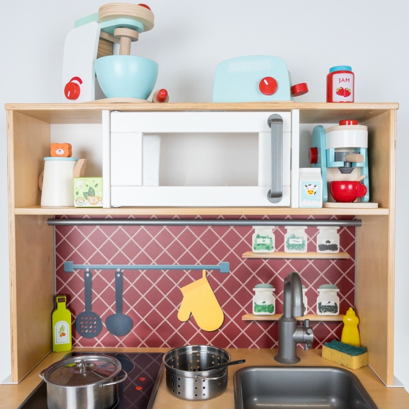 "Petit chef cuisinier rouge" compatible avec la cuisine IKEA DUKTIG