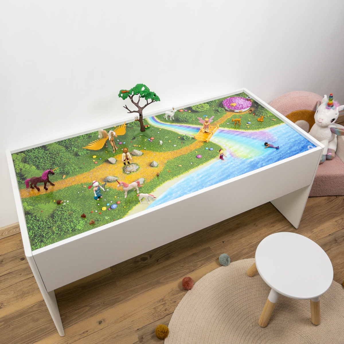 STICKER "La forêt enchantée" compatible avec le meuble IKEA DUNDRA