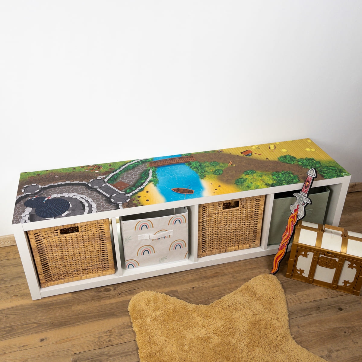 Hacks KALLAX pour rangement et chambre enfant