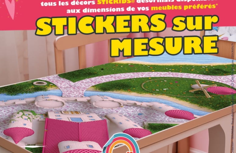 NOUVEAUTÉ 2024 : nos stickers à vos dimensions !